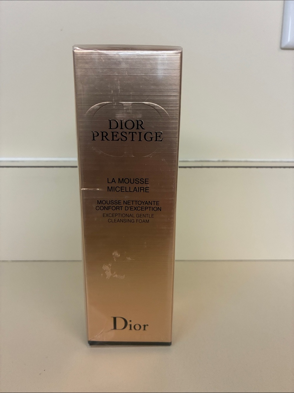 Dior Prestige Cleansing Foam - Rose Gold Box
